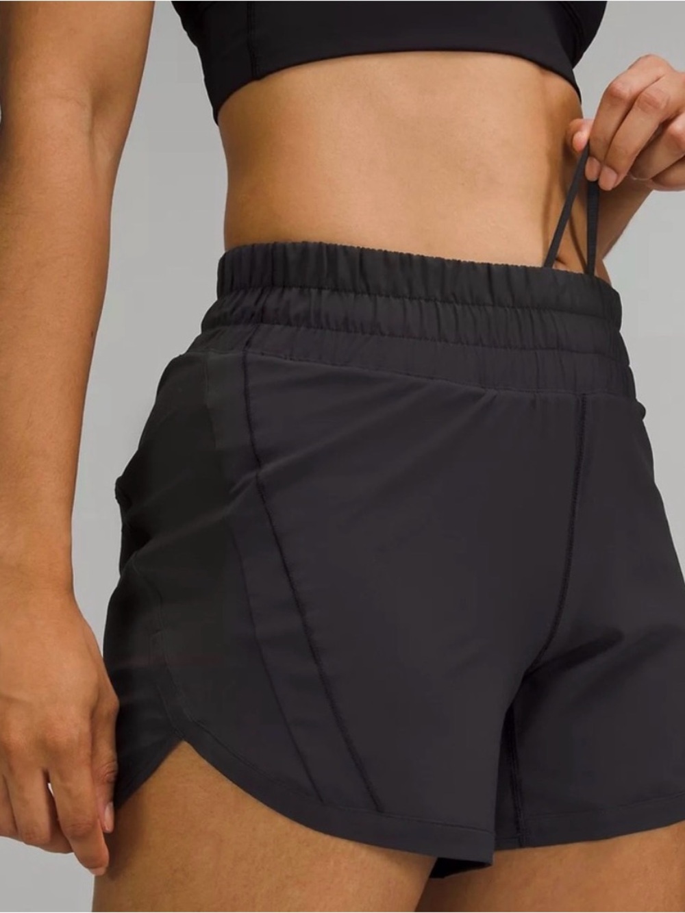 lululemon athletica Track That High-Rise Lined Short 5"